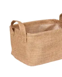Svietidlá WENKO 64471100 - Kôš JUNA 24x17 cm hnedý 64471100