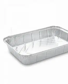 Grilovacie náradie Kinekus Tácka grilovacia hranatá ALU, 31,5x21x5cm, 2l, 50ks