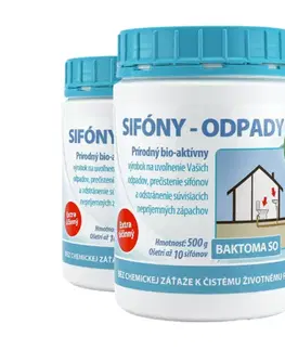 Upratovanie Baktérie do sifónov - Baktoma SO 0,5kg Baktoma SO: 0,5 kg