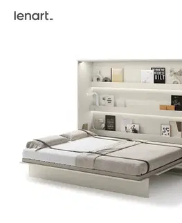 Postele Dig-net nábytok Sklápacia posteľ Lenart BED CONCEPT BC-14 kašmír | 160 x 200 cm