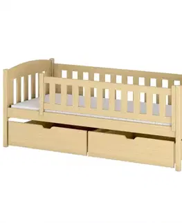 Detské postele Posteľ Gucio 80x160 pine