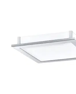 Svietidlá Eglo 31898 - Stropné svietidlo AURIGA 4xE14/40W/230V 38,5x38,5cm lesklý chróm 31898