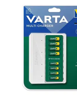 Predlžovacie káble Varta 57659101401 - Nabíjačka batérií 8x AA/AAA 5V 57659101401