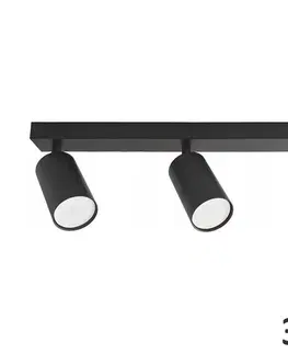 Svietidlá  LED Bodové svietidlo ANGIE 3xGU10/6W/230V čierna MX0117+3xBG0217
