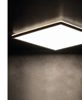 Svietidlá  31533 - LED stropné svietidlo AZPO LED/17,5W/230V 30x30 cm IP54 čierna 31533
