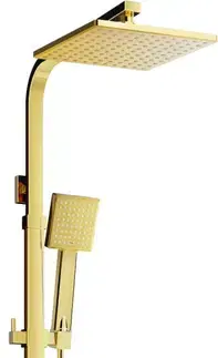 Kúpeľňové batérie MEXEN/S MEXEN/S - Q45 sprchový set zlatá 798454595-50