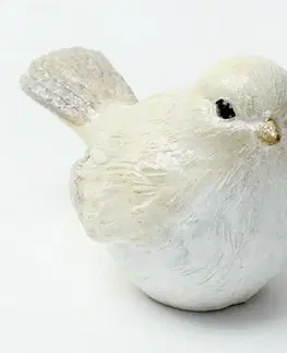 Ďalšie vianočné zvieratká Kinekus Postavička vtáčik 12x6x7cm polyrezín