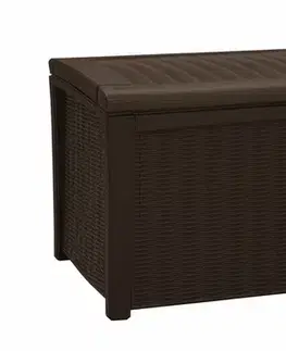 Úložné boxy a chladničky KETER Úložný box BRUNEJ 416L | hnedá