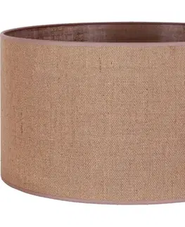 Predlžovacie káble  - Tienidlo univerzálne E27 pr. 35 cm hnedá 82597