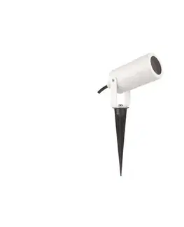 Záhradné lampy Eurolamp Vonkajšia lampa 1xGU10/5W/230V IP65 biela 145-82020