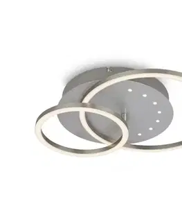Svietidlá Brilo - stmievateľné stropné LED svietidlo LED/26W/230V 3000K matný chróm 3773019