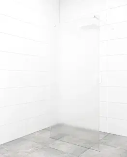 Sprchové dvere Sprchová zástena Walk-in 100 cm SAT vo farbe profilu biela SATBWI100MSZAVB SATBWI100MSZAVB