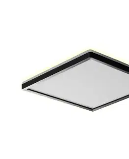 Svietidlá Prezent  -LED Kúpeľňové stropné svietidlo CORDIA SQ LED/24W/230V IP54 čierna 