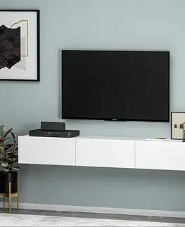 TV stolíky TV stolík Terra - White