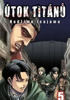 Manga Útok titánů 5 - Hadžime Isajama