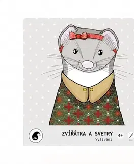 Spoločenské hry pipasik Vyšívanie Zvieratká a svetre (Pipasik)