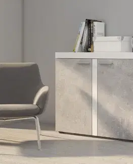 Komody ArtLemp Komoda SUMBA 3F | betón