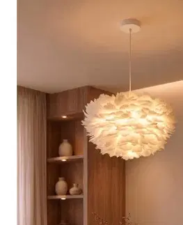 Svietidlá BRILAGI - Luster na lanku FEATHER 3xE27/40W/230V pr. 40 cm biely BRI937