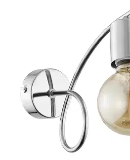 Svietidlá  Nástenné svietidlo TANGO 1xE27/15W/230V chróm 24460