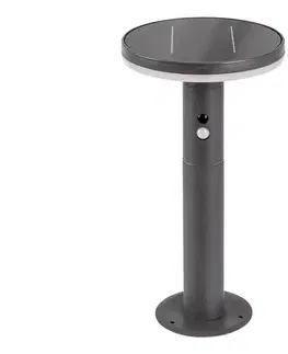 Záhradné lampy Rabalux 77018 - LED Solárne svietidlo so senzorom ALASKA LED/10W/3,7V IP44 77018