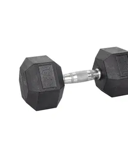 Činky Šesťhranná činka inSPORTline Hexsteel 16 kg