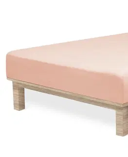 Plachty 4Home jersey prestieradlo Lycra púdrová, 100 x 200 cm