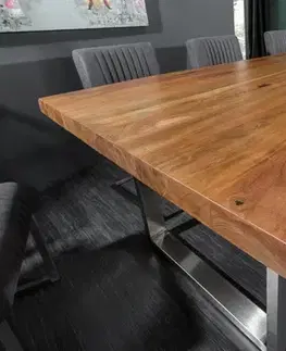 Jedálenské stoly Doska pre jedálenský stôl ATHAMÁS 6 cm Dekorhome