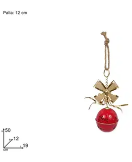 Vianočné dekorácie MAKRO - Rolnička vianočná