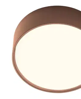 Záhradné lampy Redo 90496 - LED Vonkajšie stropné svietidlo URANIA LED/10W/230V 3000K IP65 hnedá 90496