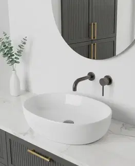 Kúpeľňové batérie REA - Podomietková umývadlová batéria LUNGO Titan + BOX REA-B6383