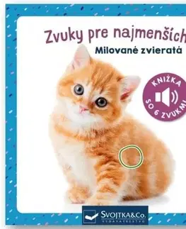 Zvukové knihy Zvuky pre najmenších: Milované zvieratá