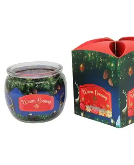 Vianočné dekorácie Arome Vonná sviečka v skle Mulled Wine, 90 g