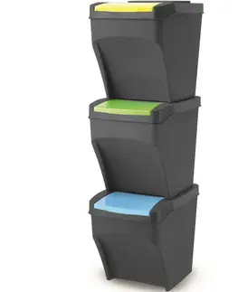 Odpadkové koše Kôš na triedený odpad Recykle BIN 3x 25 l
