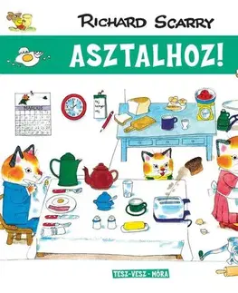 Príprava do školy, pracovné zošity Tesz-Vesz város - Asztalhoz! - Richard Scarry