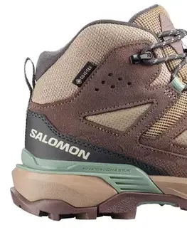 Vysoká outdoor obuv Salomon X Ultra 360 Leather Mid GTX W Veľkosť: 37 1/3 EUR