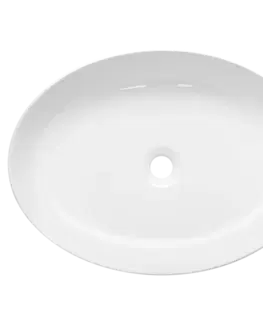 Umývadlá INVENA - Umývadlo na dosku ASTRI TREND 55 cm, oval CE-30-001-W
