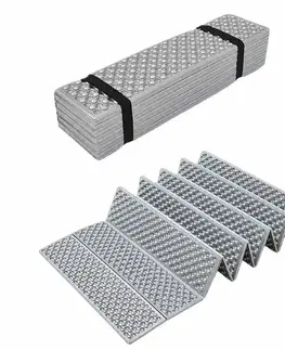 Karimatky Skladacia karimatka inSPORTline Alufolda 180x60x1,8 cm