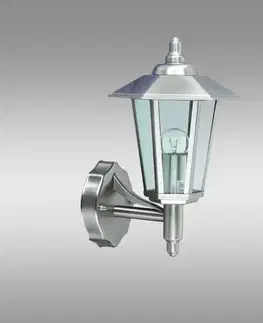 Vonkajšie moderné svietidlá Nástenná lampa Jupiter VO1959 chróm KG1