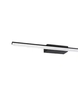 Kúpeľňové zrkadlá Ideal Lux - LED Osvetlenie zrkadla RIFLESSO LED/16W/230V 62 cm CRI 90 IP54 čierna 302232