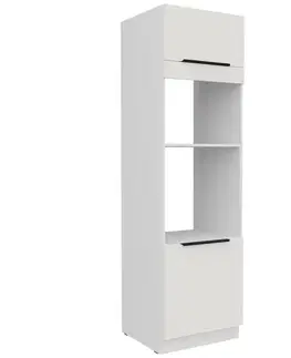 Kuchynské skrinky stojace Kuchynská skrinka Aria-Wh/Wh Anti Fingerprint 60dpm-210 2f