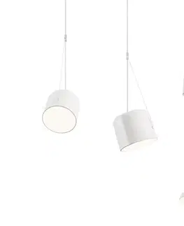 Svietidlá Redo 01-1825 - Luster na lanku DODO 3xE27/15W/230V pavúk biela 01-1825
