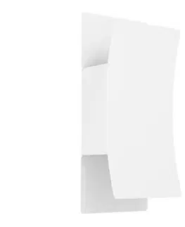 LED osvetlenie Eglo 902022 - Vonkajšie LED nástenné svietidlo VERDOLINO 2xLED/4W/230V IP44 biela 902022