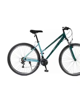 Bicykle Dámsky crossový bicykel Olpran Salix 28" - model 2026 šedá/ružová - 18" (160-175 cm)