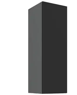 Kuchynské skrinky visiace Kuchynská skrinka Aria-BL/ANT anti fingerprint 30G-90 1F