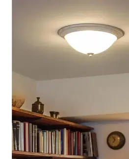 Svietidlá BRILAGI - Stropné svietidlo CLASSIC 3xE27/60W/230V krémová/patina BG71322