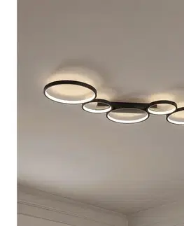 Svietidlá BRILAGI - LED stropné svietidlo ECHO LED/60W/230V 4000K 45x110 cm čierna BRMXX1511