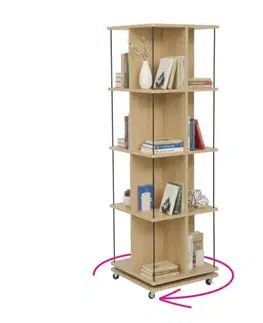 Regály Otočný regál POTOR Tempo Kondela