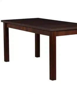 Jedálenské stoly Rozkladací stôl ST28 160/200x80cm L orech