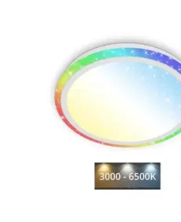 Svietidlá Brilo - LED RGBW Stmievateľné stropné svietidlo STARRY SKY LED/24W/230V + DO 3377-016
