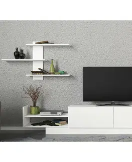 Konferenčné stolíky Televízny stolík s policou Egemen White